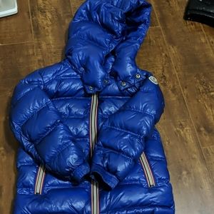 Moncler blue puffer